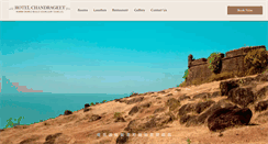 Desktop Screenshot of hotelchandrageet.com