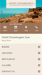 Mobile Screenshot of hotelchandrageet.com